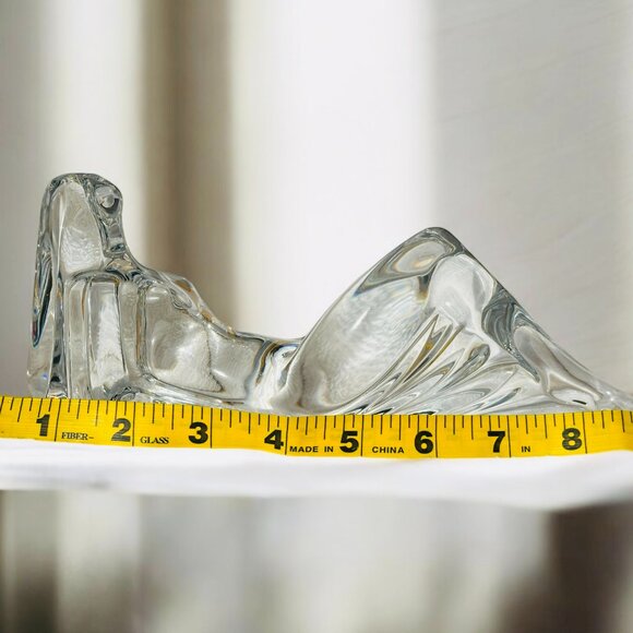 Flawless,Rare Baccarat Crystal   Sensuous “Reclining Woman" - Picture 8 of 9